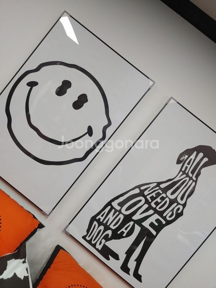 스마일 대형 핍아트 그림 액자 인테리어액자 그림액자--8