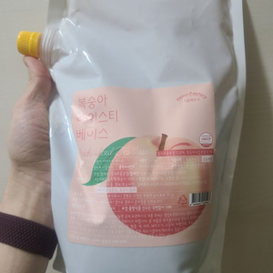 복숭아 콤포트 퓨레 잼 과일 과즙 아이스티 최저가1kg