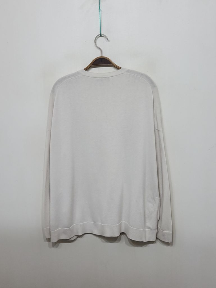 랄프로렌 폴로 니트 연미색 빅사이즈 스웨터 브이넥 이미지