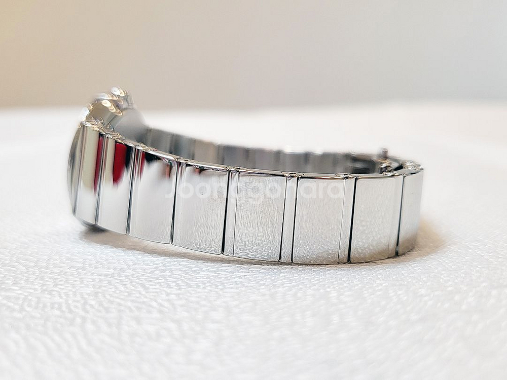 오메가 컨스틸레이션 쿼츠 24mm 여성메탈시계--7