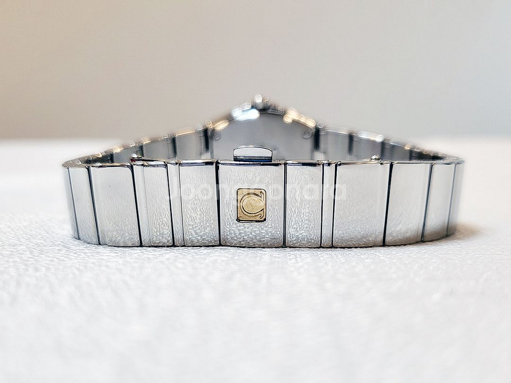 오메가 컨스틸레이션 쿼츠 24mm 여성메탈시계--8