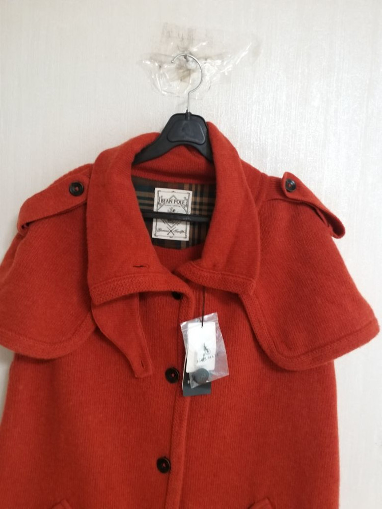 여성 빈폴 울100% 숄 니트자켓(박시90-100) 이미지