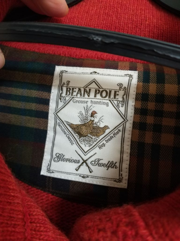 여성 빈폴 울100% 숄 니트자켓(박시90-100) 이미지