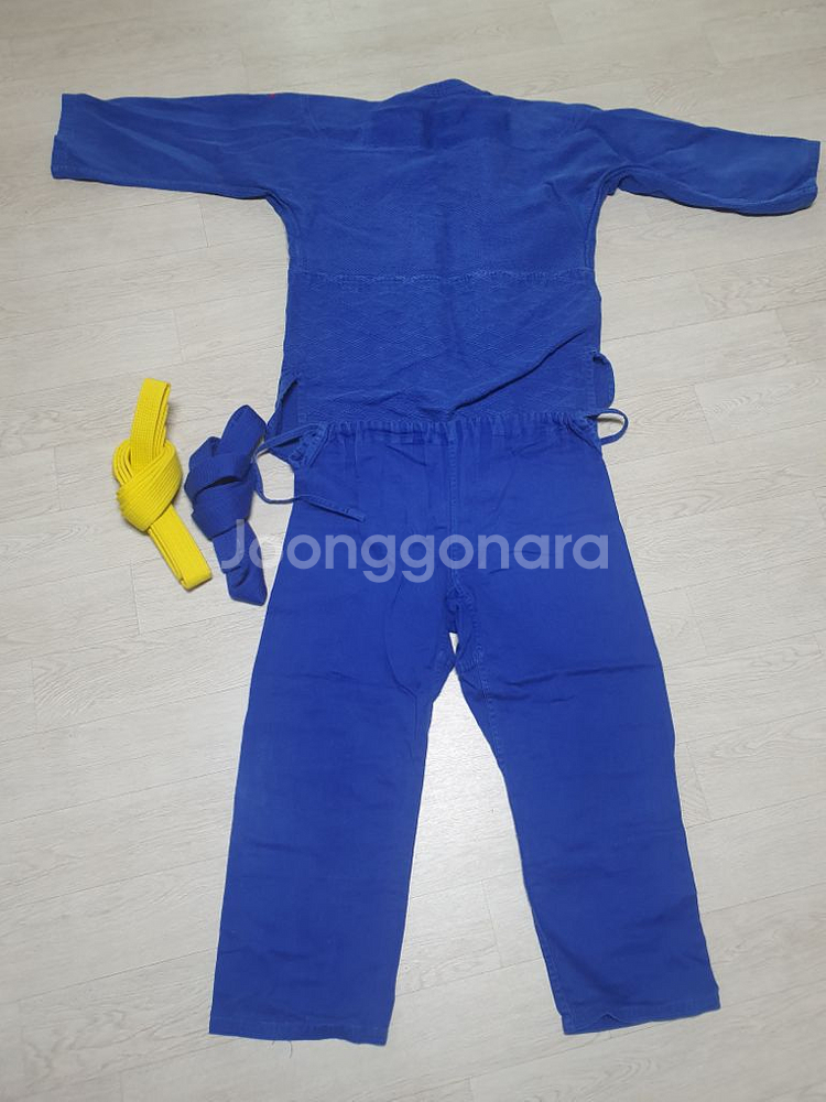 제우스 연습용 유도복(170) 청색 판매--1