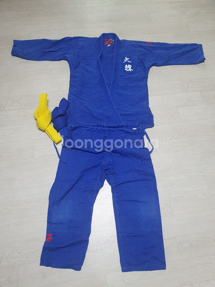 제우스 연습용 유도복(170) 청색 판매--0