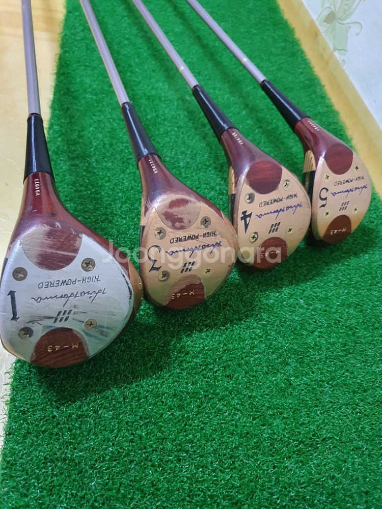 혼마 감나무 우드세트--1