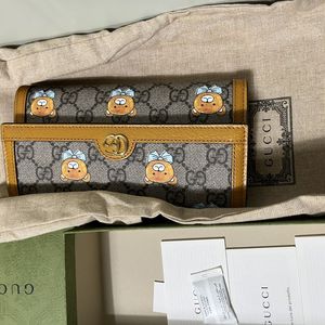 구찌 카이 장지갑, 에니멀리에 꿀벌 키케이스 새상품