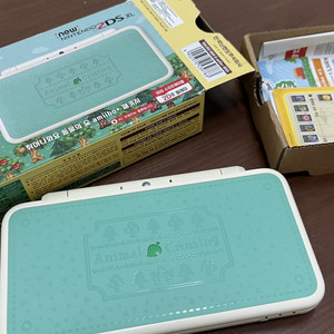 닌텐도 2ds xl 동물의숲에디션 동숲에디션 튀동숲