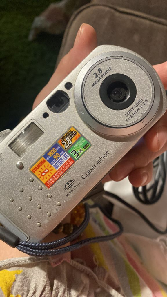 소니 사이버샷 dcs p3 빈티지 디카--1