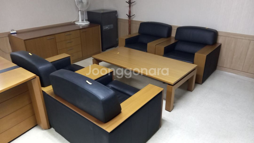 회장님 천연가죽 의자/ 소파--2