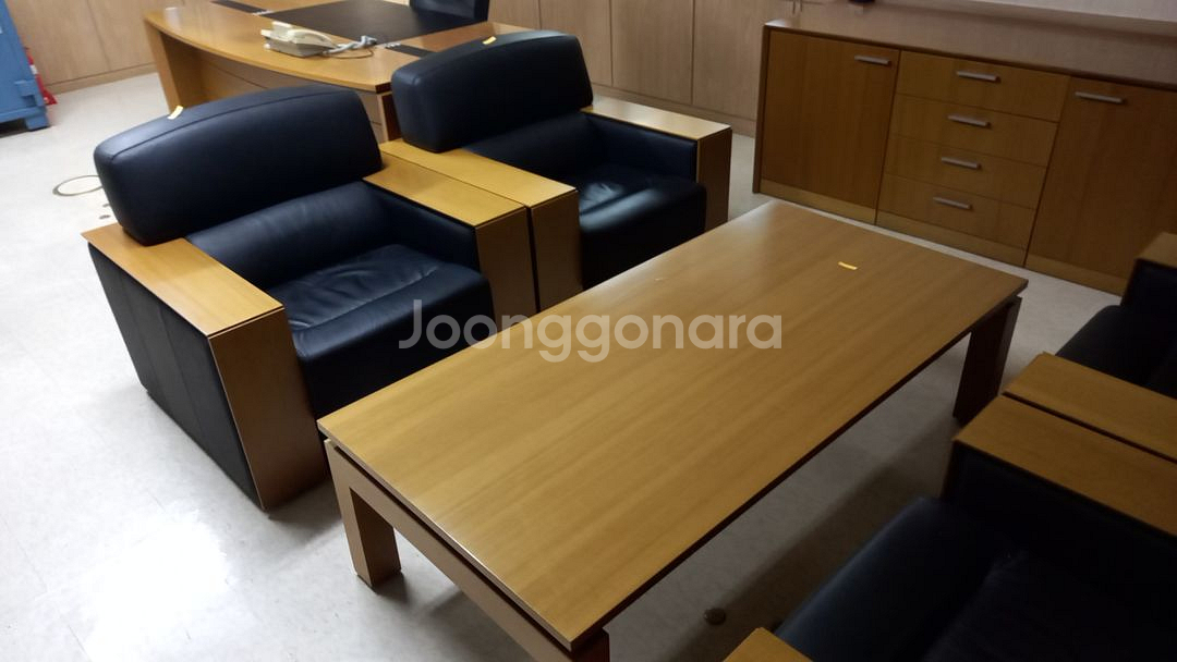 회장님 천연가죽 의자/ 소파--3