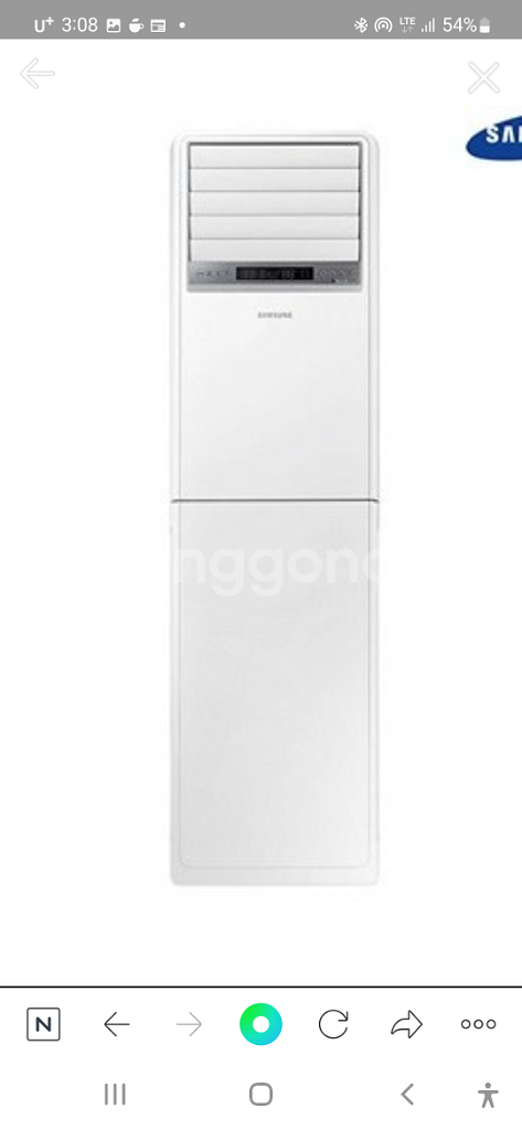 삼성23평스탠드냉난방기 120만원--9