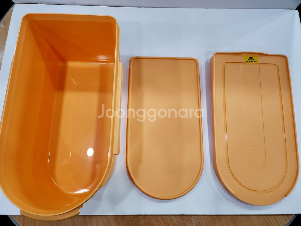 타파웨어 멀티키퍼 10kg 오렌지(1) 판매합니다.--1