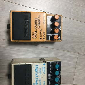 ts9,DD20,Ds-2, fv30L, 각종 이펙터