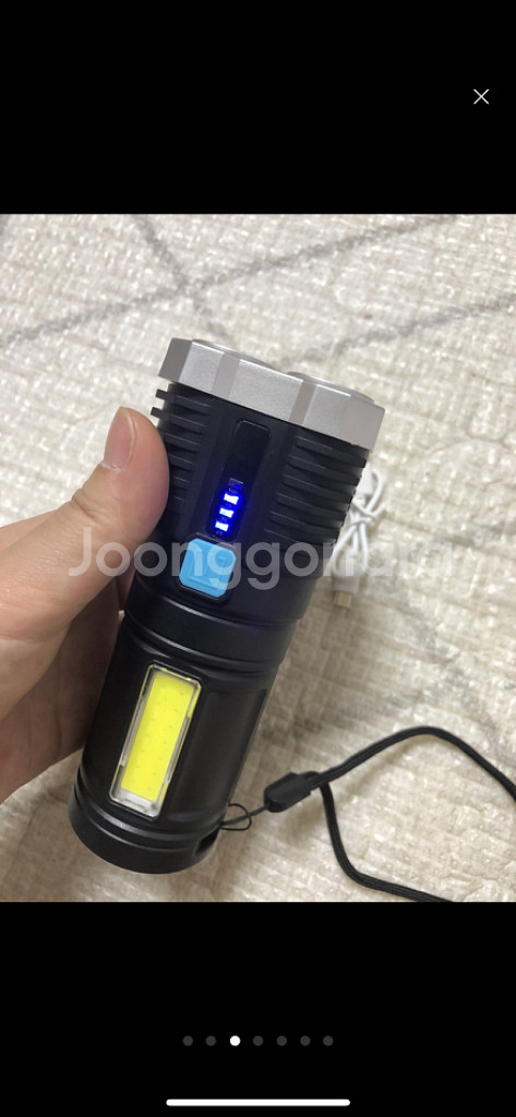 USB 충전 손전등--4