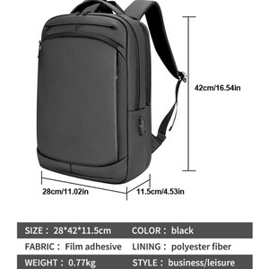 비지니스 회사용 가방 노트북 배낭 태블릿 배낭 블랙 가