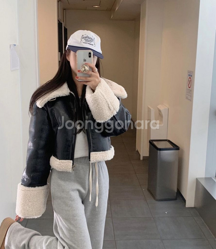(주말할인)더위시 무스탕 , thewish, 양털무스탕--4