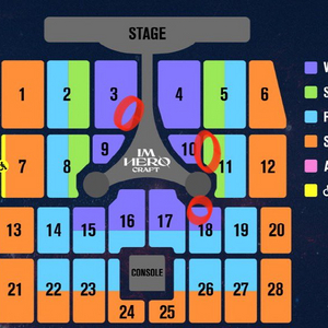 임영웅 콘서트 부산 돌출 무대 바로앞, 돌출 근처