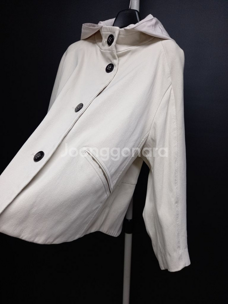 마인 MINE 춘추 후드 야상점퍼 F 33-77--4