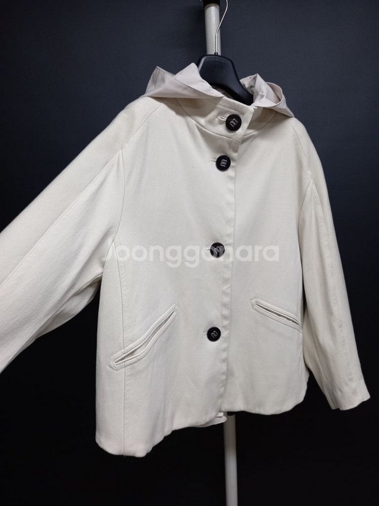 마인 MINE 춘추 후드 야상점퍼 F 33-77--3