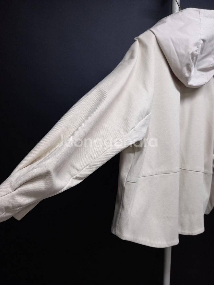 마인 MINE 춘추 후드 야상점퍼 F 33-77--6