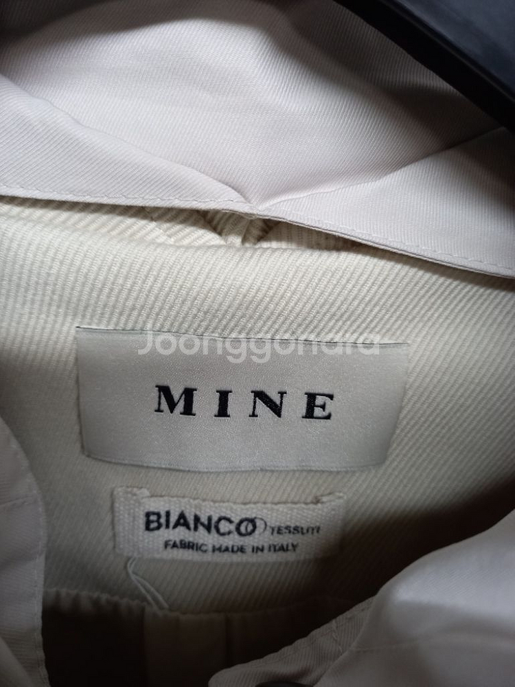 마인 MINE 춘추 후드 야상점퍼 F 33-77--8