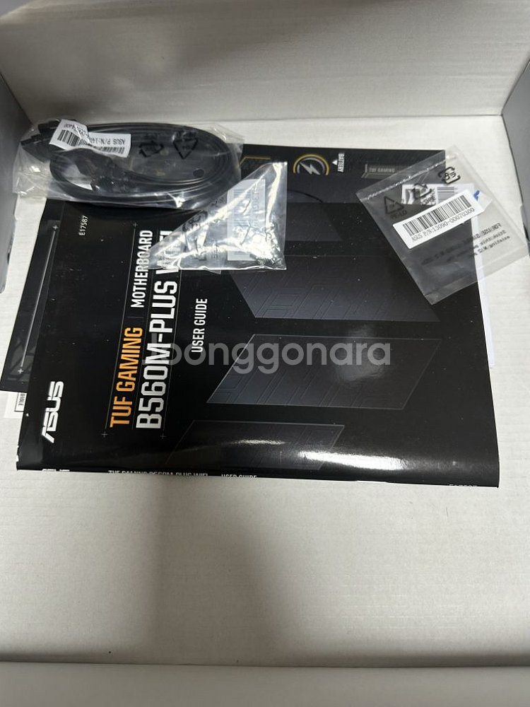 단순개봉 미사용 TUF GAMING B560M-PLUS--4