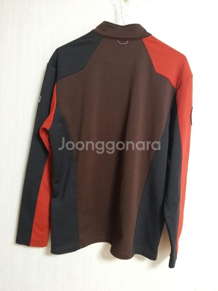 남성 밀레 기모 겨울 등산티셔츠 (스판100)--7