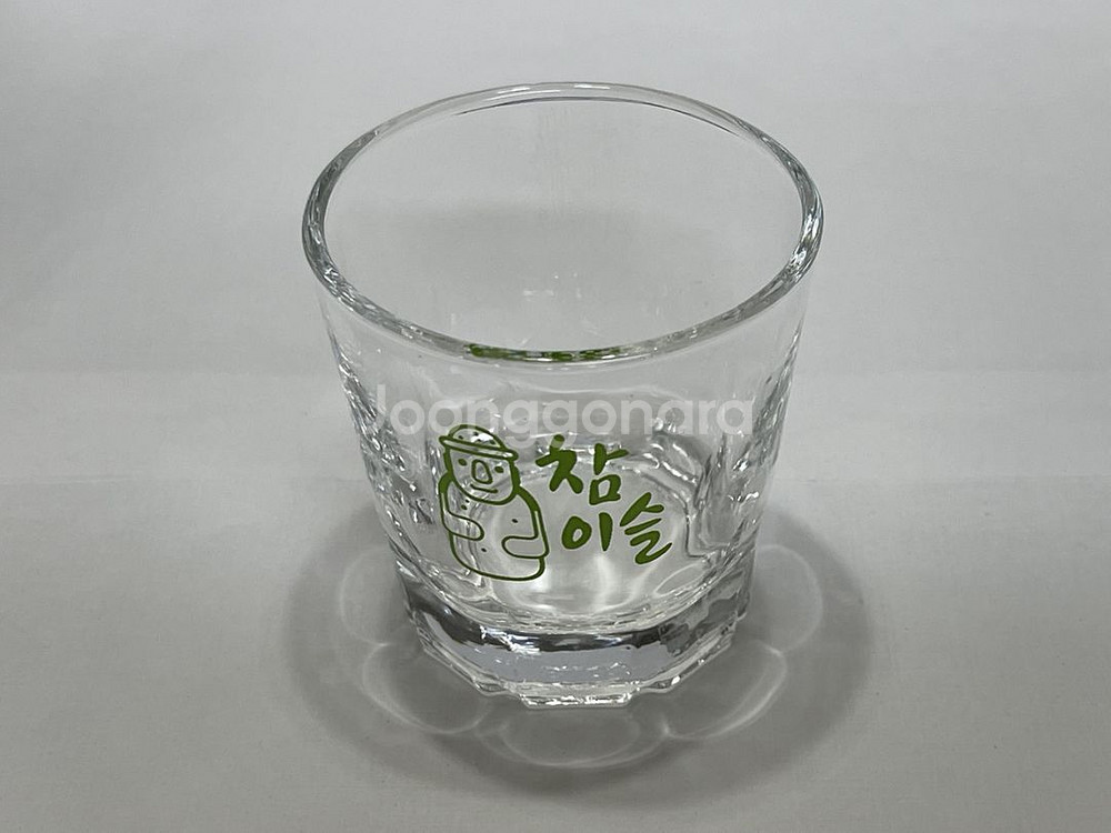 참이슬 제주 돌하르방 소주잔--1