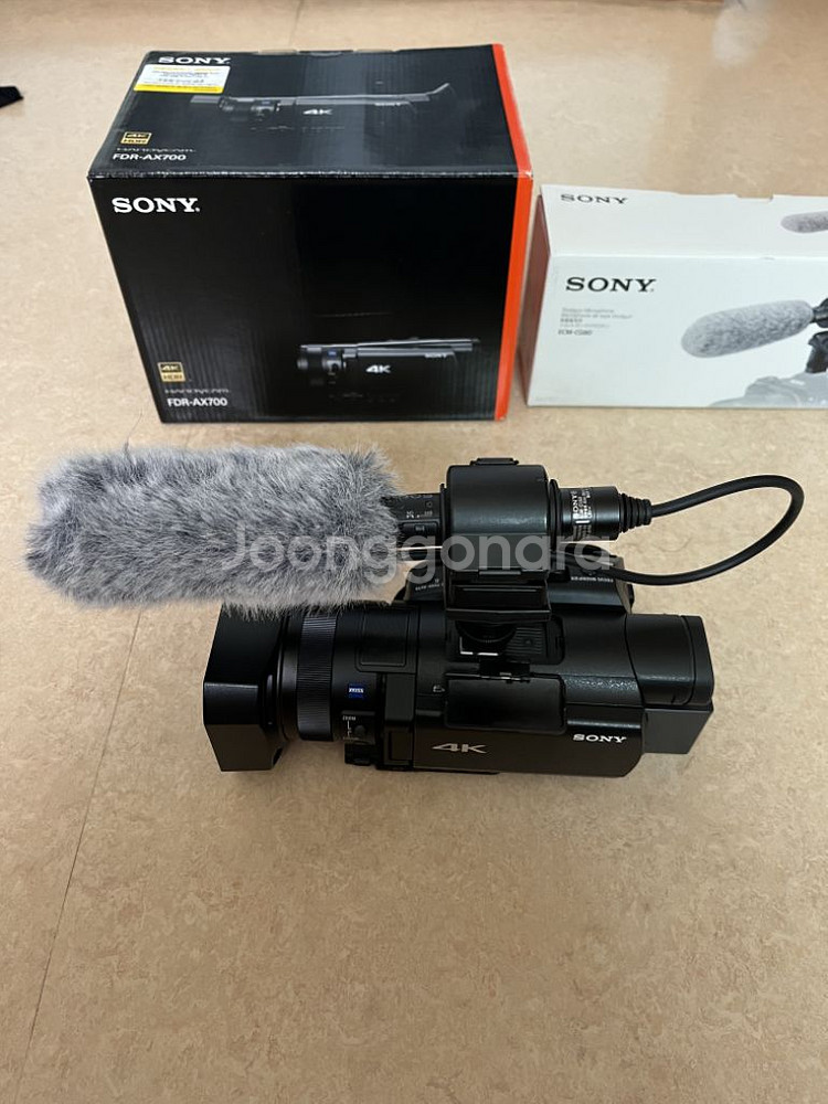 소니 캠코더 AX700--1