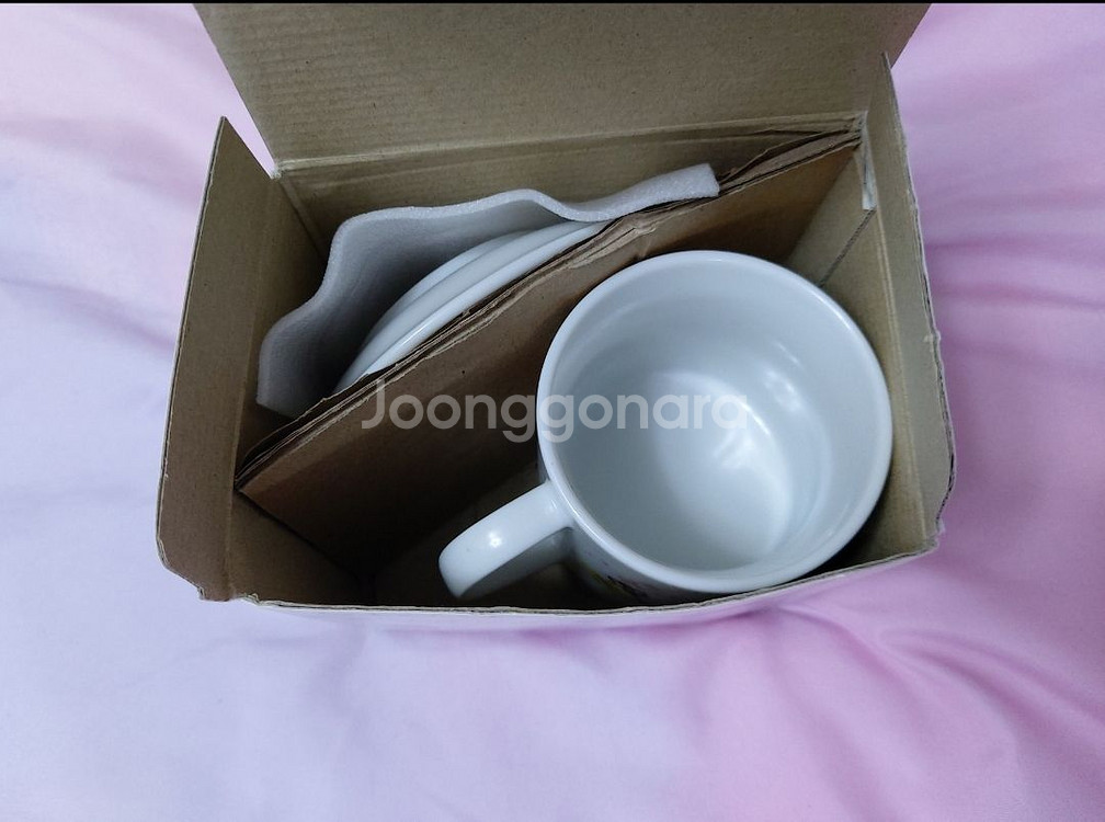 코리락쿠마 2011 한장판 디저트 머그컵 잔 세트--2