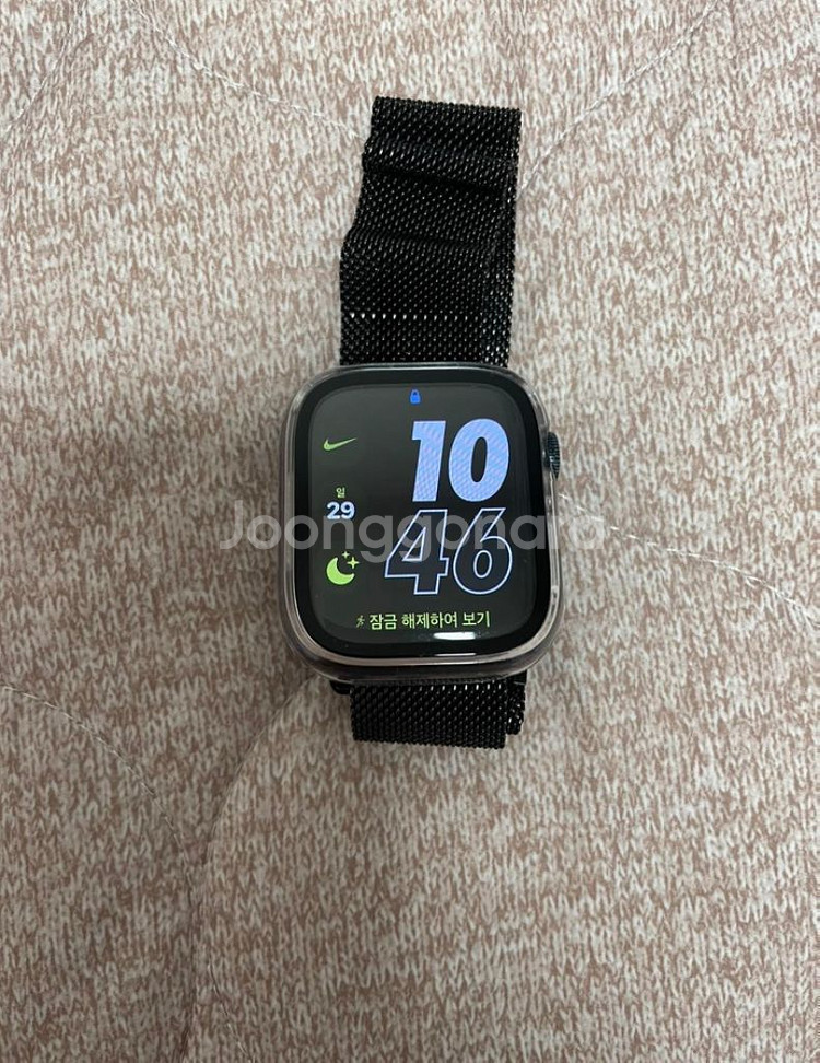 (풀박스)애플워치7 41mm gps 미드나이트--0