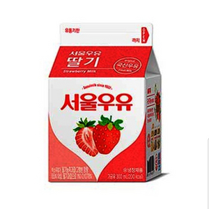 GS25 서울)딸기우유300ml 기프티콘