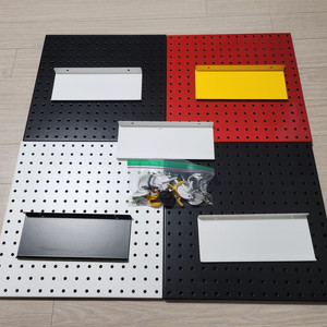 타공판 악세사리 선반 후크 포함