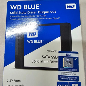 WD Blue 2.5인치 SSD 250GB 미개봉새제품