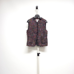 새 HM 춘추 트위드 숏 베스트 55