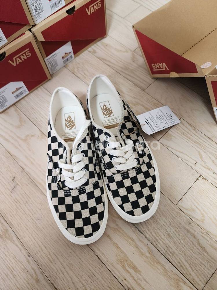 반스 체커보드 어센틱,남여공용,반스(255),새상품--7