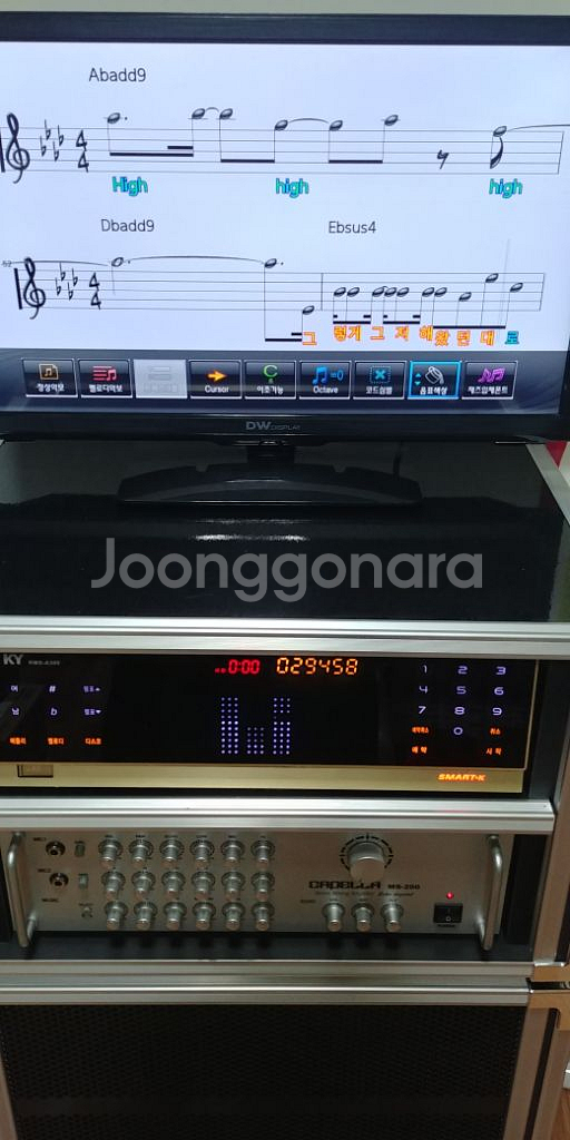 금영최고급로랜드음원노래방반주기셋트--7
