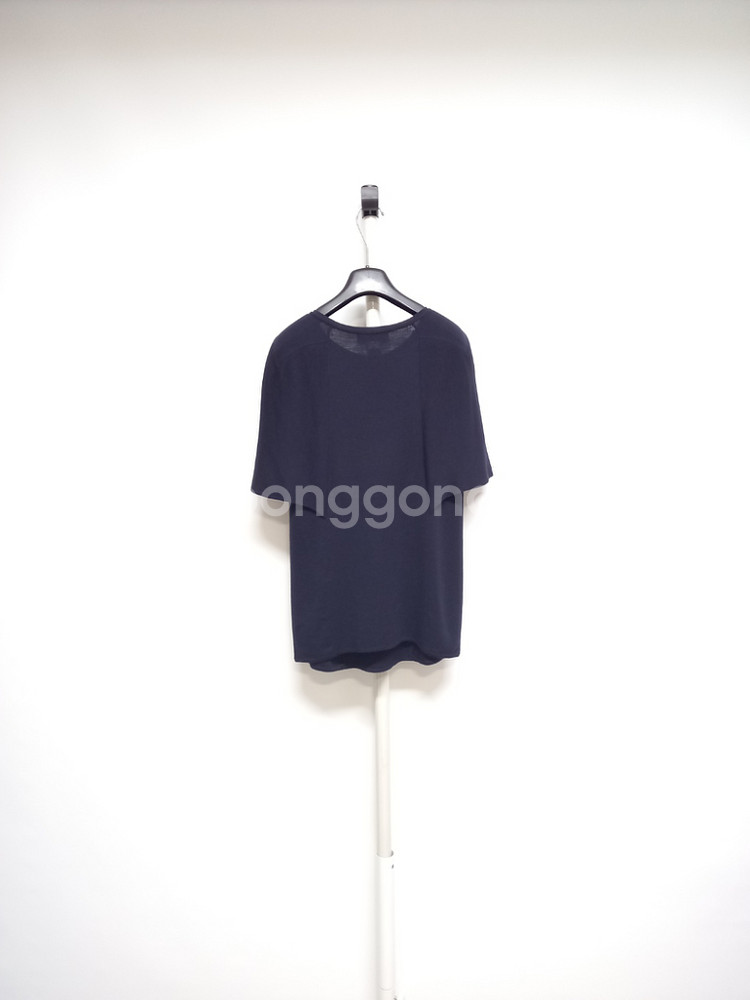 새 마인 MINE 네이비 케이프형 니트블라우스 F--1