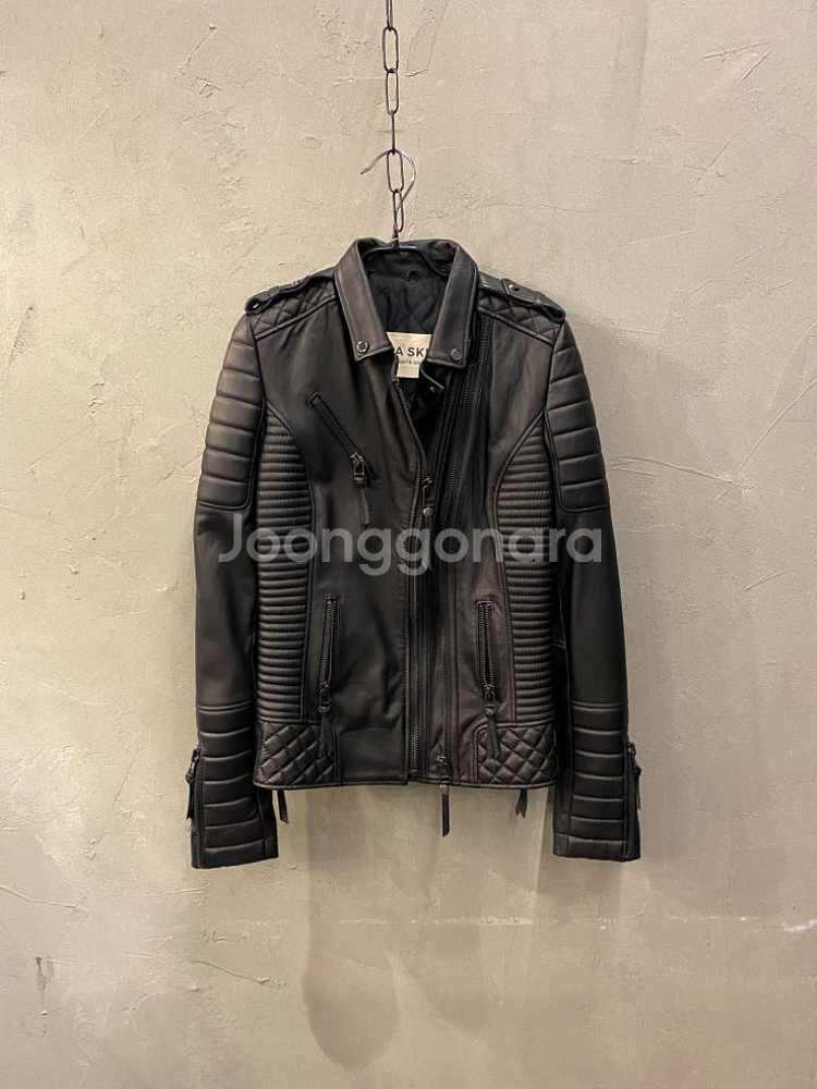 보다스킨 양가죽자켓 여성--0
