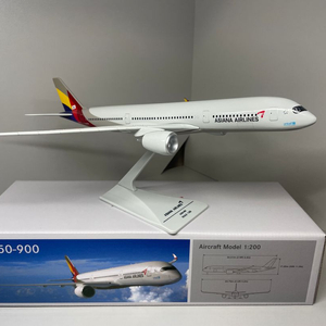 아시아나 모형 비행기 A350-900 1:200