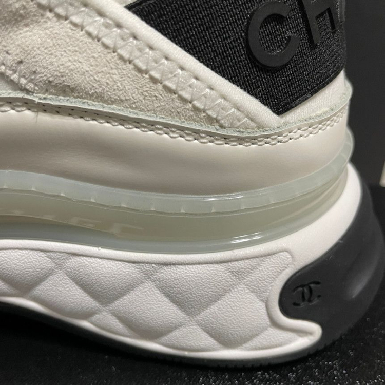 샤넬 믹스드 파이버 아이보리운동화(36.5:235mm)--5