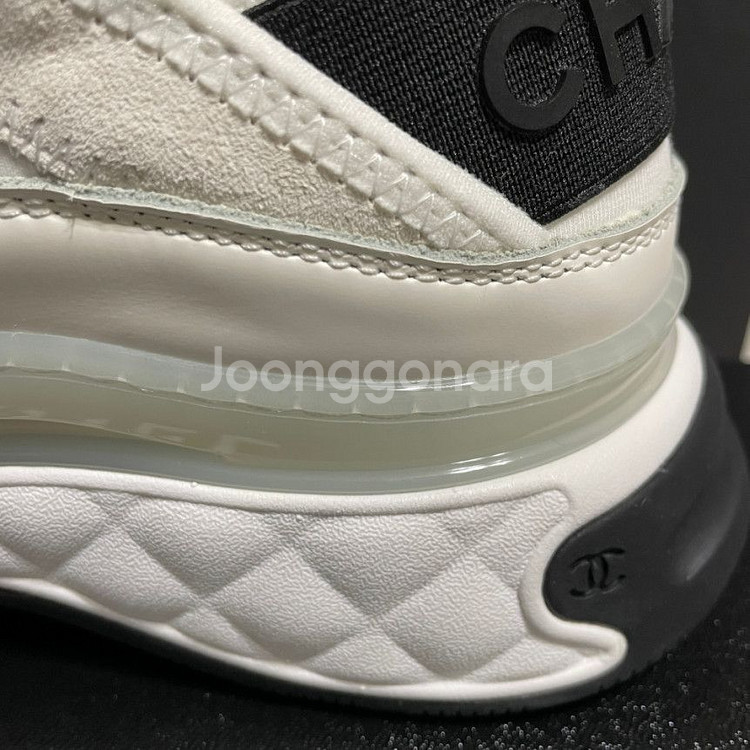 샤넬 믹스드 파이버 아이보리운동화(36.5:235mm)--5