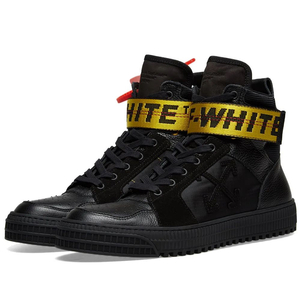 오프화이트 벨트 하이탑 off-white 250사이즈