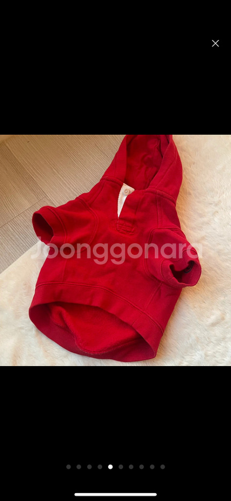 폴로펫정품 기모후드 강아지옷L사이즈 새상품 택배무료--4