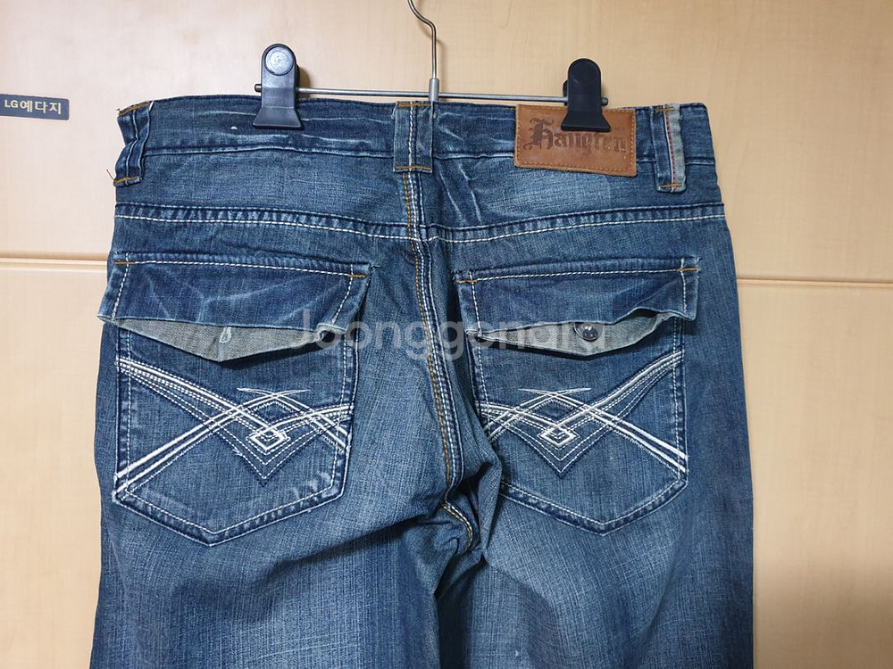 행텐 와이드 청바지 32--3