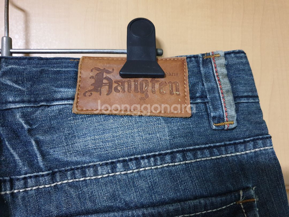 행텐 와이드 청바지 32--4