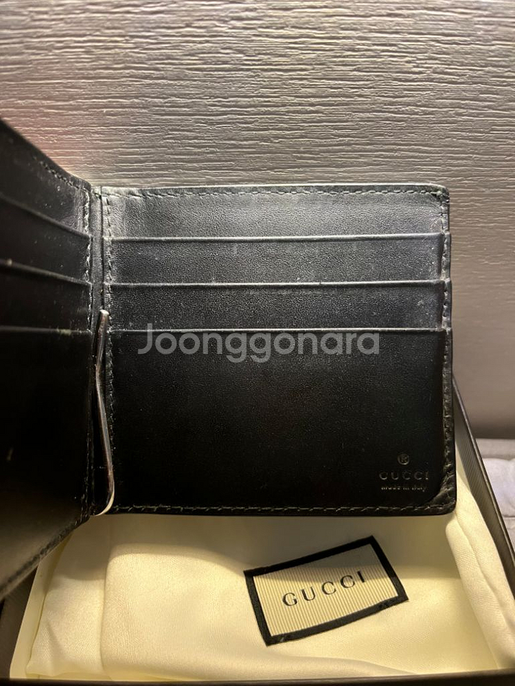 구찌 인터로킹 반지갑--1