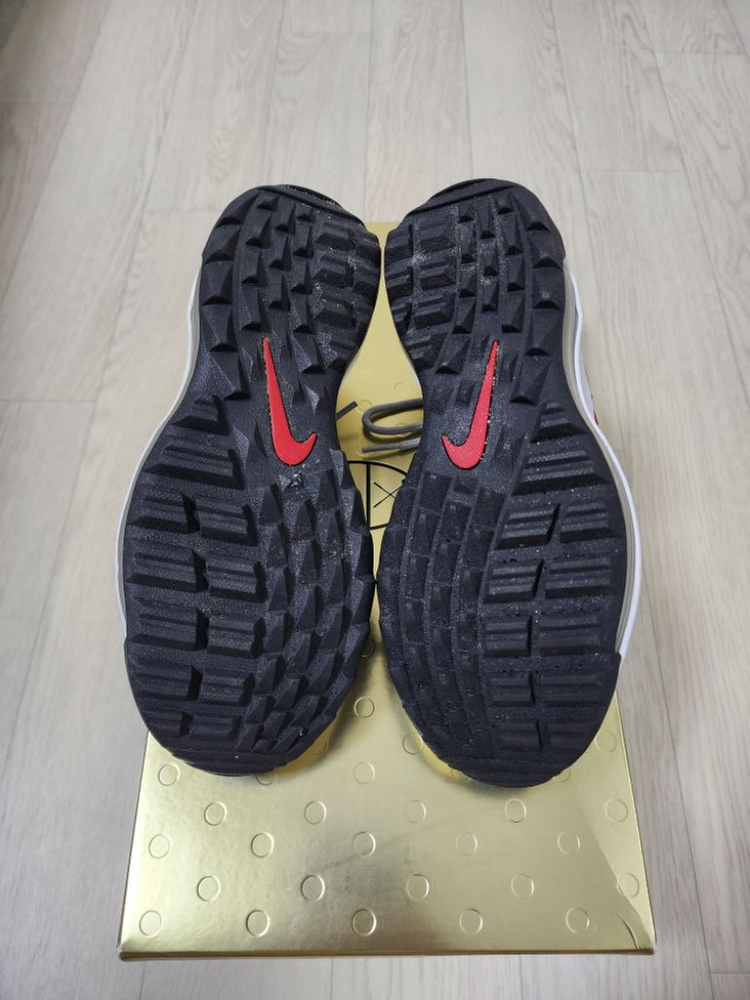 [235]나이키 에어맥스 97 실버 골프화--4