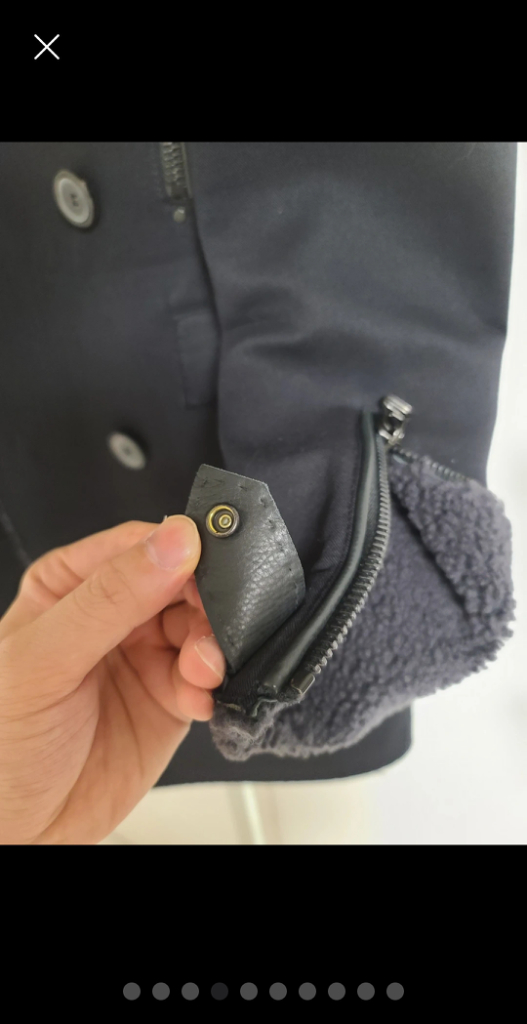 랑방 LANVIN 13fw 메인컬렉션 무스탕 코트--3